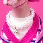 Cute Cat Sweaters for Cats-Pearl Necklace