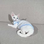 LV Shirt for Cat-Pure Cotton T-shirt for Sphynx