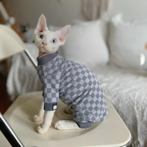 Camisa Médica de Animal de Estimação para Gatos-Pisca