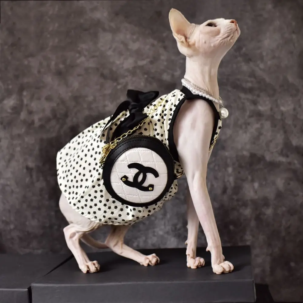 coco chanel dog dress