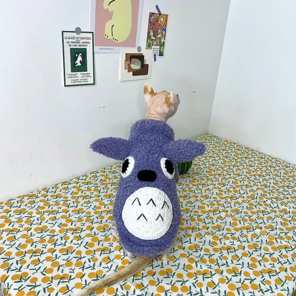 Sphynx-Katzen Pullover-Totoro