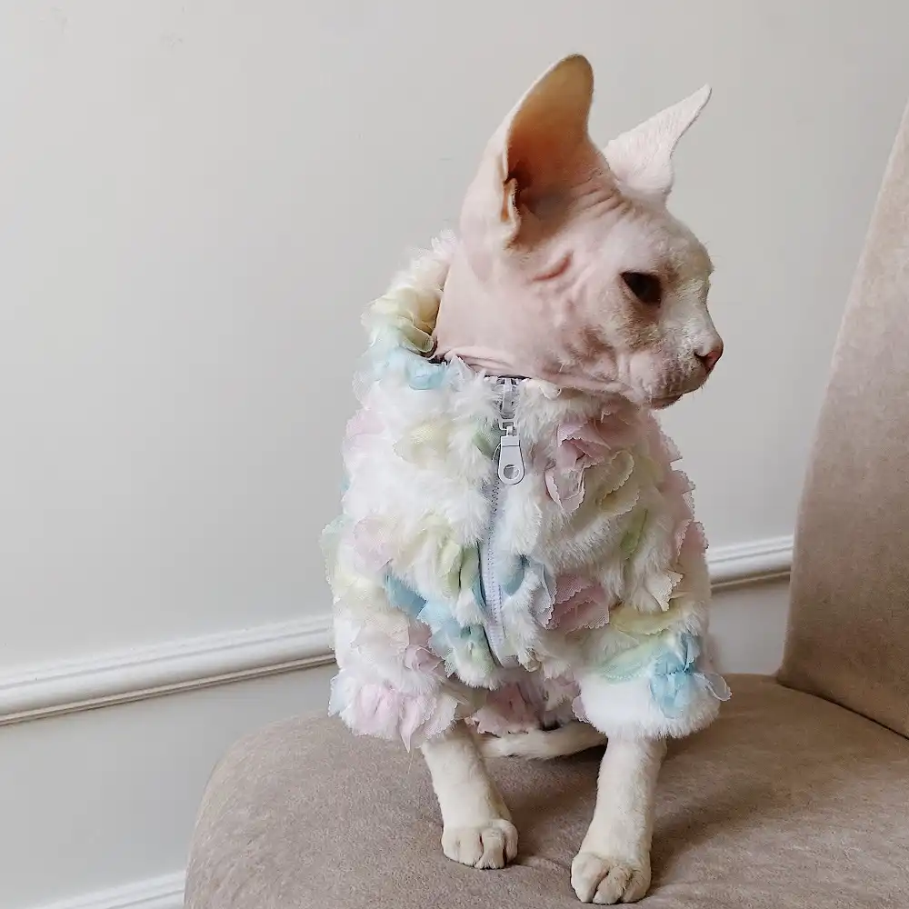 Girls cat coat clearance
