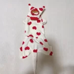 Sphynx Cat Clothes Four Legs - Red