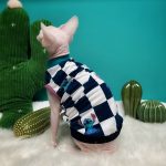 Stitch Shirt for Cat Breathable Stitch Shirt without Sleeves for Sphynx Cat