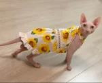 Sunflowers Dress for Cat