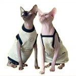 Waffle Shirt for Cat Breathable Miffy Shirt Tank Top for Cats