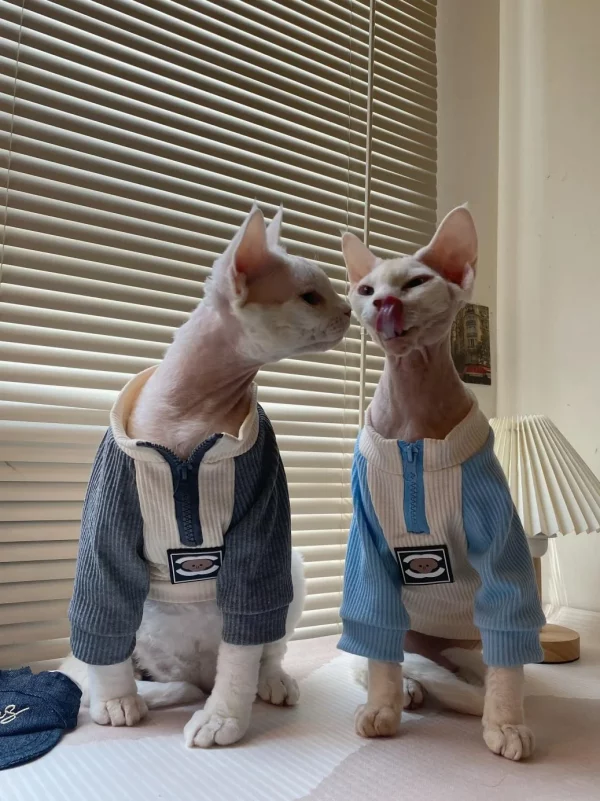 Chanel Zipper Shirt for Cat