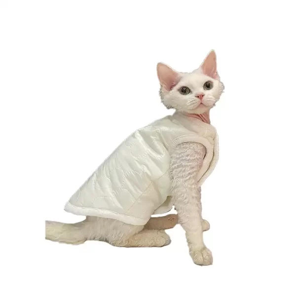 Quilted Jacket for Sphynx-Double Layer Cotton