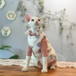 Down Jacket Vest for Sphynx Warm and Soft Vest for Cats