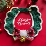 Weihnachtsstrickhalsbänder für Sphynx