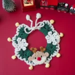 Xmas Knitted Collars for Sphynx - B1