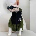 Designer Sherpa Coat for Sphynx