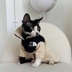 Designer Sherpa Coat for Sphynx