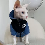 Designer Sherpa Coat for Sphynx