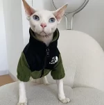 Designer Sherpa Coat for Sphynx