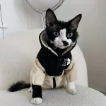 Designer Sherpa Coat for Sphynx