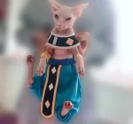 Beerus Costume for Sphynx