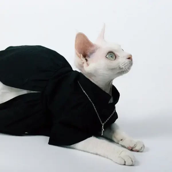 Vestido Dark Style para Gato