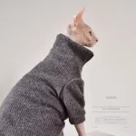 Half Zip Sweater for Sphynx