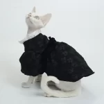 Hepburn Style Dress for Hairless Cat