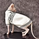 Trendy White Dior Sweater for Sphynx