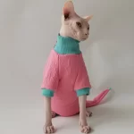 Pink Onesie for Sphynx