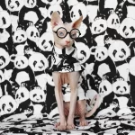 Panda Pattern Shirt for Sphynx