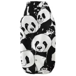 Panda Pattern Shirt for Sphynx