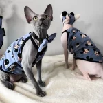 Purple Mickey Tank Top Camisole for Sphynx