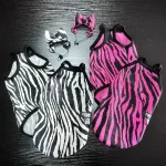 Sexy Zebra Print Tank Top for Sphynx