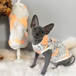 Snoopy Orange Tank Tops for Sphynx