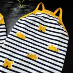 Striped Pooh Tank Tops for Sphynx