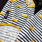 Striped Pooh Tank Tops for Sphynx