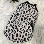 Black Pink Leopard Tank Top Dress for Sphynx