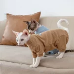 Four-legged Onesies High Elasticity Pajamas for Cats