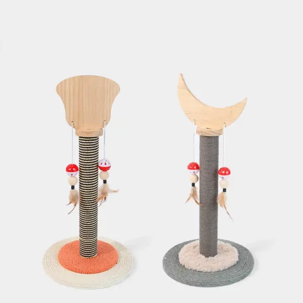 Crescent Fan-Shaped Shovel Cat Scratching Post
