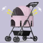 Detachable Cat Stroller, Strap Cat Bag