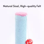 Sisal Real Wood Cat Scratching Post