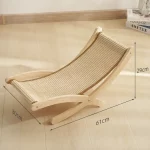 X-shaped Sisal Cat Recliner Scratcher