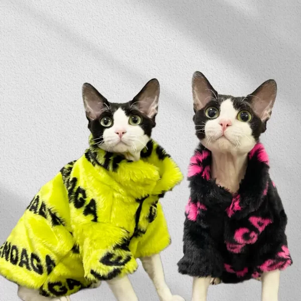 Balenciaga Fur Coat for Cats
