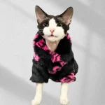 Balenciaga Fur Coat for Cats - Black