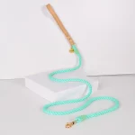 Braided Cotton Rope Cat Collar Leash