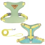 Comfort Cat Mesh Harness Leash - Green