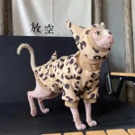 Cute Leopard Set Clothes for Cats