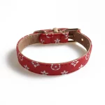 Designer Icon Print Collars Leash Set for Cats - Red