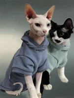 ESSENTIALS Pure Cotton Hoodies for Cats