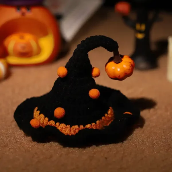 Halloween Funny Crochet Hat