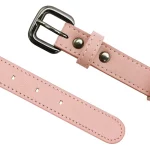 Leather Breakaway Cat Collar with Airtag Holder for Cats
