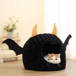 Little Devil Cat Bed, Halloween Style Cat Bed