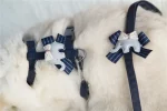 Soft Elephant Cotton Cat Leash Harness Set